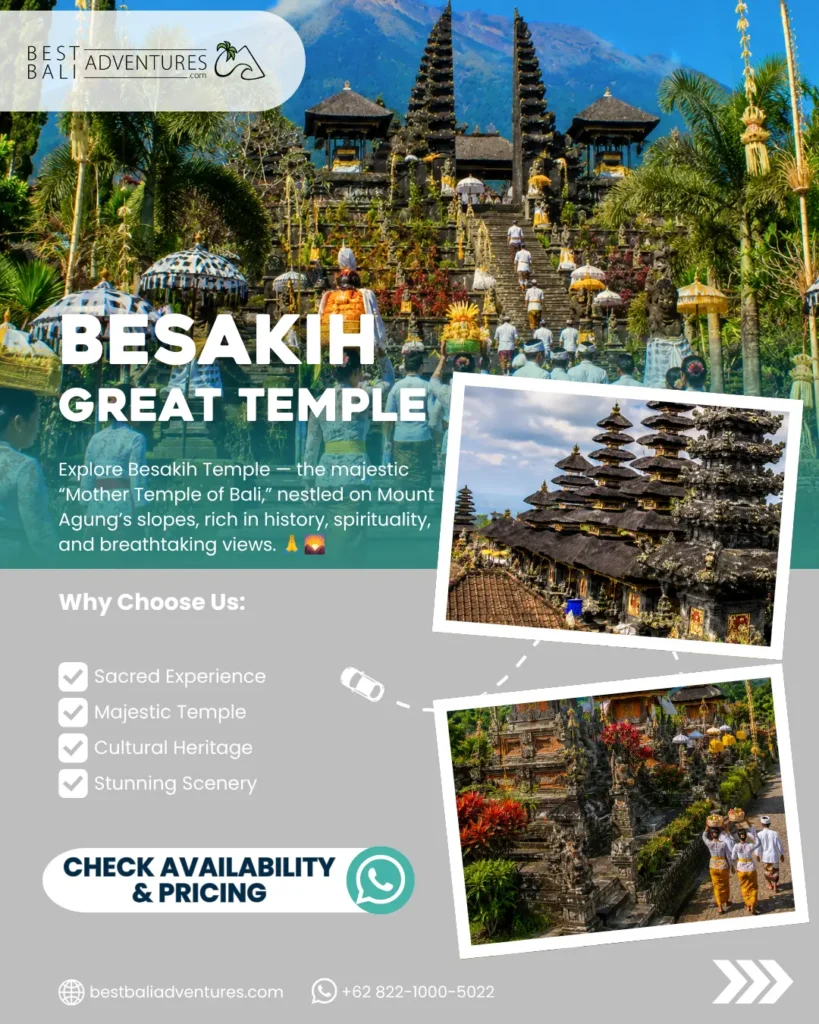 Besakih Great Temple Bali Experience Booking
