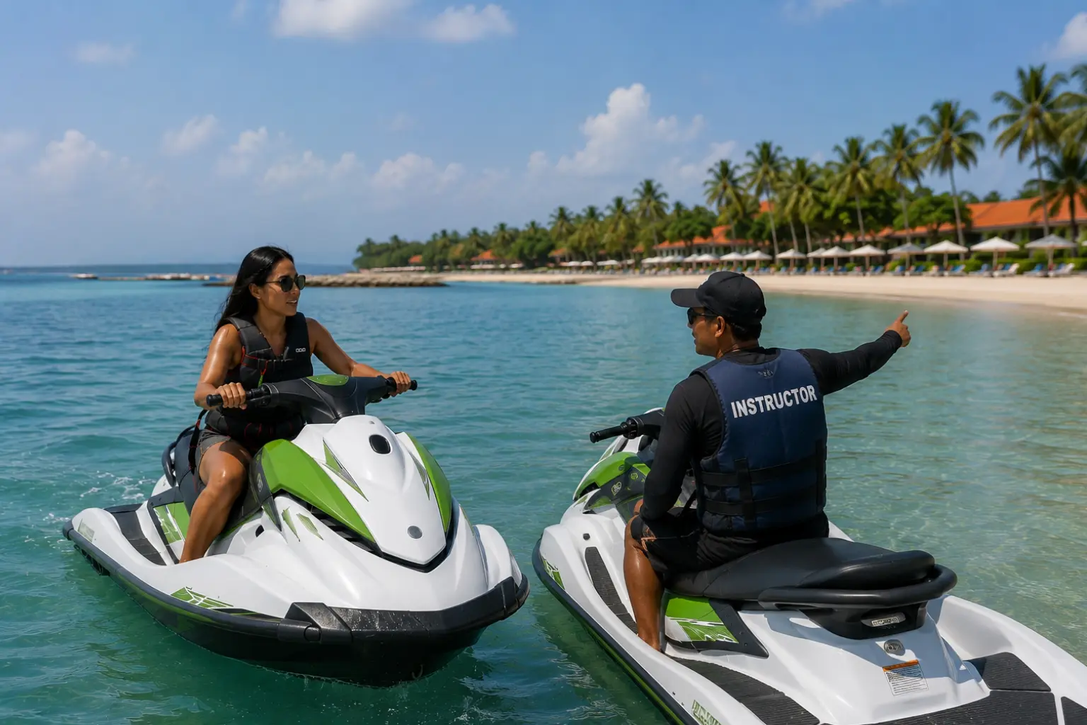 Jet Ski Bali dengan Instruktur
